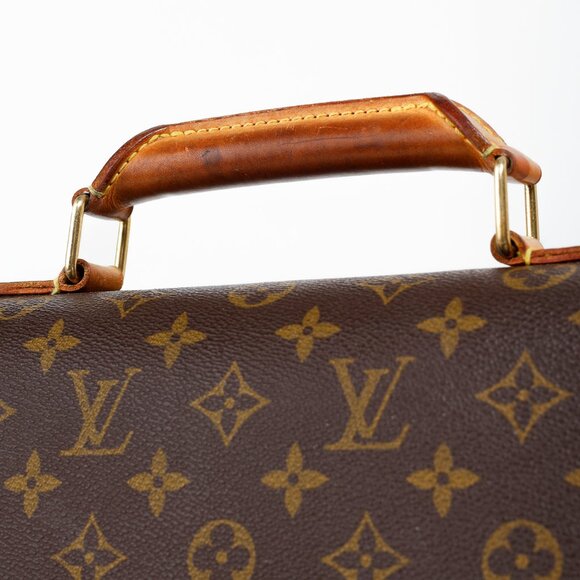 Louis Vuitton Vintage Brown Monogram Canvas Briefcase - Picture 7 of 12